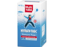 Multi-tabbladen Immuno Kids Vitamins