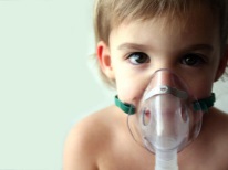 Treatment of barking cough in a child with the help of inhalations with a nebulizer