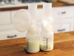 What does breast milk look like and how does it taste?