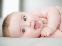 Why does the baby regurgitate during and after feeding?