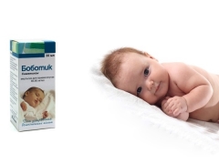 Bobotik for newborns - will it allow to get rid of colic?