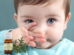 Olio di thuja a freddo nei bambini