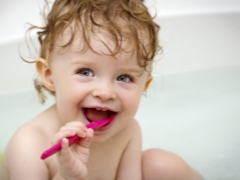 When to start brushing your child's teeth?