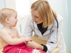 Corazón agrandado en un niño