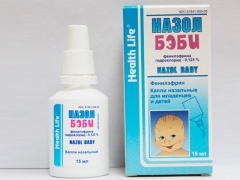 Nasol Baby for children: instructions for use