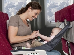 Flight with baby on the plane