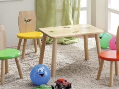 Children's table with chair