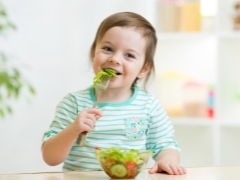 Cuadro de dieta número 4 para niños.