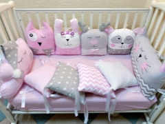 Crib in the crib for babies