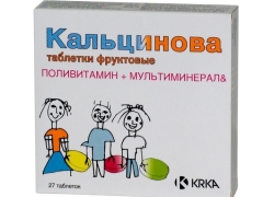 Vitaminas Kaltsinova para niños