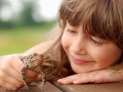 Verrugas en niños.