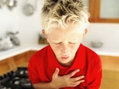 Anaphylactic shock in a child