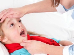 Herpes sore throat in children