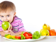 Food allergies in a child