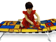 Children's folding beds