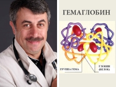 Dr. Komarovsky about hemoglobin in children