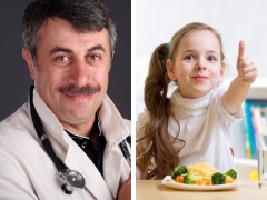 Dr. Komarovsky über die Ernährung von Kindern