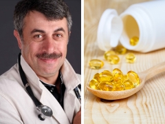 Dr. Komarovsky sobre aceite de pescado para niños.