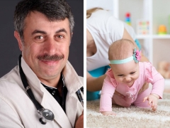 Dr. Komarovsky despre cum să învețe un copil să se târască