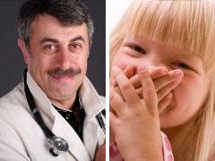 Dr. Komarovsky about the smell from the mouth of a child