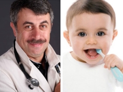 El Dr. Komarovsky sobre los dientes en los niños.