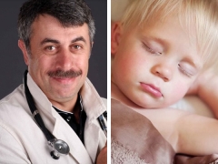 Dr. Komarovsky: perché un bambino digrigna i denti in un sogno?