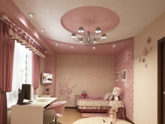 Ceiling for a girl's child's room