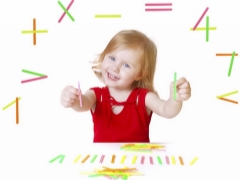 How to learn a child to quickly count in your mind?