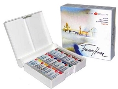 Aling set ng watercolor White Nights ay mas mahusay na mapili?