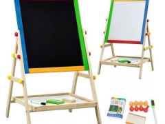  Magnetic-marker double-sided children's easel: rules of choice