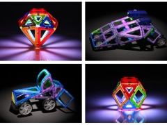 Glowing magnetic constructors for boys: features of choice