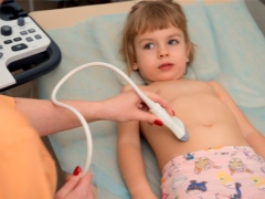 What does the ultrasound examination of the kidneys and bladder, why does it make the child?