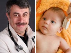 Dr. Komarovsky sul perché ci sono croste sulla testa del bambino e cosa fare con loro