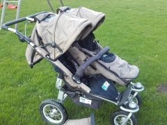 TFK strollers for twins: characteristics and advice for choosing