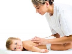 Massage for bronchitis in children