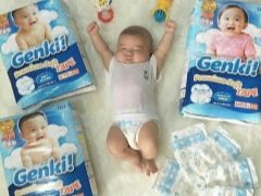 Genki diapers: mga uri, laki at tip para sa pagpili