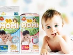 Scutece Momi: caracteristicile și caracteristicile produselor