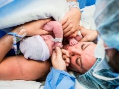 How long do a planned caesarean section and how does it go?