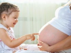 Symptoms of childbirth in multiparous