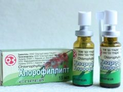 Spray Chlorophyllipt para niños: instrucciones de uso