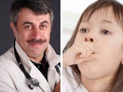 Dr. Komarovsky sobre la grupa en niños.