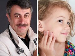 Dr. Komarovsky acerca de cuándo puedes perforar las orejas de un niño