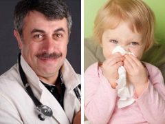 Dr. Komarovsky sobre la sinusitis en niños.