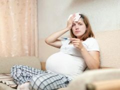 What to do with a cold, runny nose or cough in the third trimester of pregnancy?