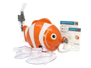 Pesce bambino inalatore compressore