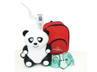 Compresor inhalador panda infantil.