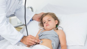 Vomiting and abdominal pain in a child