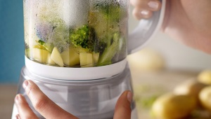 Baby blender steamer