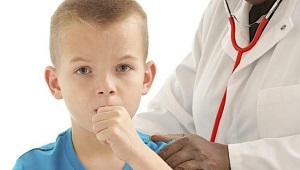 Dry cough at night in a child