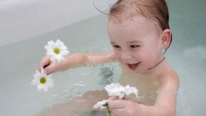 Baños calmantes para niños.